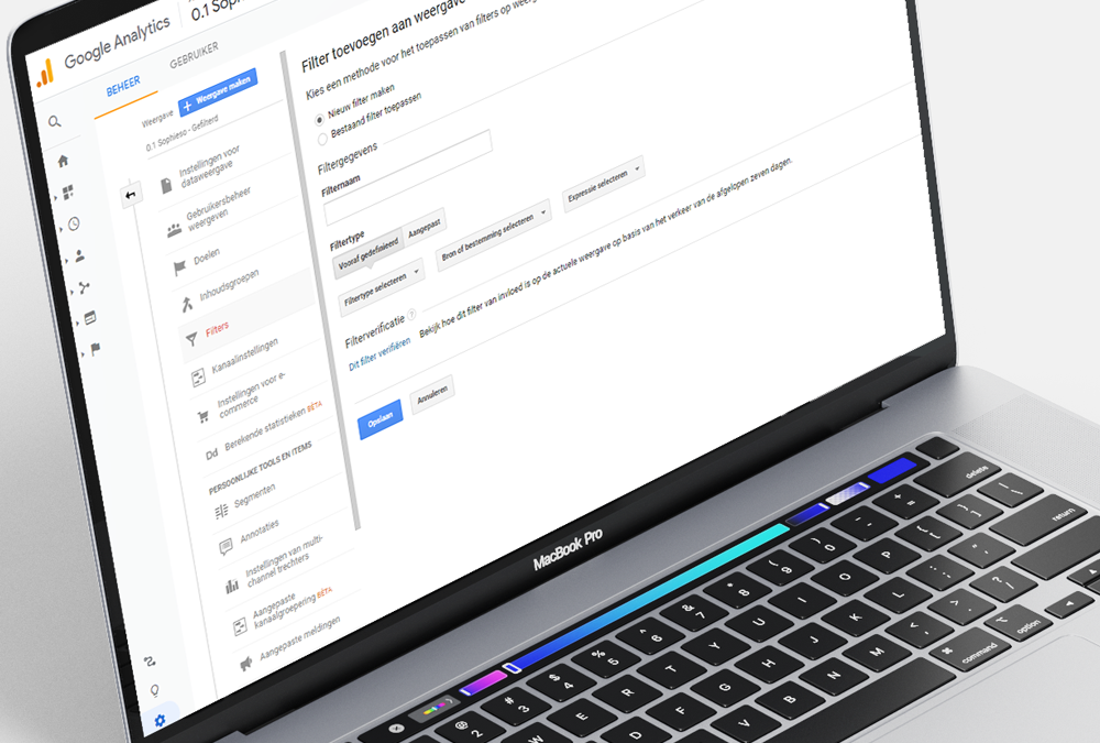 Hoe filter je jezelf uit de statistieken van Google Analytics?